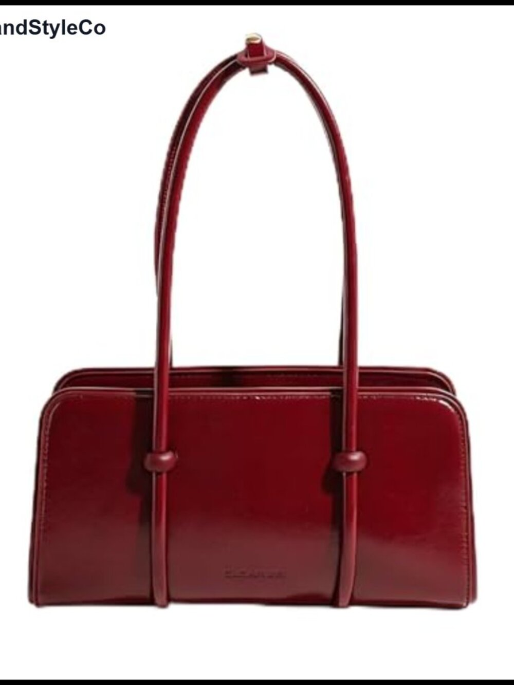 Spacious Top-Handle Tote Shoulder Bag Faux Leather with Zipper